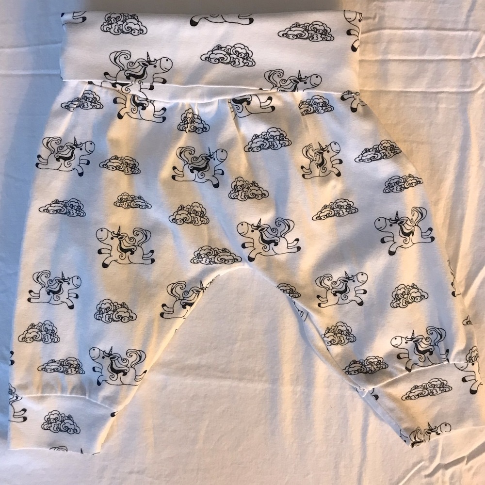 Unicorn baby pants